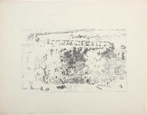 Кустодиев Борис Михайлович. Большая дорога